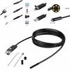 5M Car Endoscope 7mm Endoscope HD USB Android 6 LED Inspection Borescope Camera