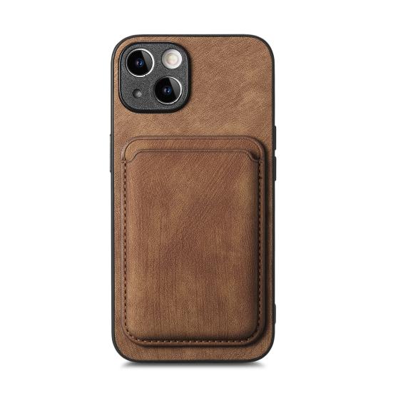 Чехол-кошелек для телефона со съемной магнитной крышкой для Magsafe, чехол из искусственной кожи в стиле ретро с отделениями для карточек для iPhone 16 серии