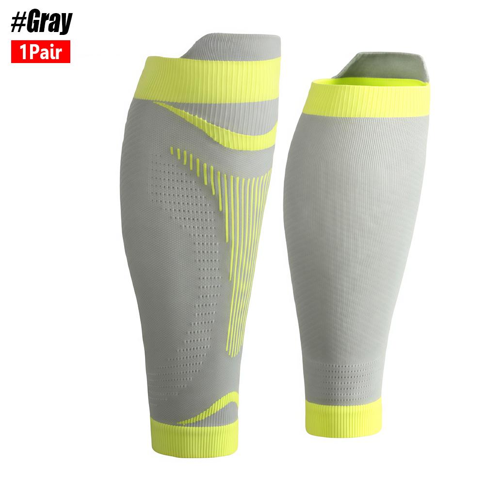 1Pair Elastic Knitted Calf Compression Sleeves Targeted Support for Men Women Shin Splints,Muscle Fatigue,Calf Muscle Soreness 1
