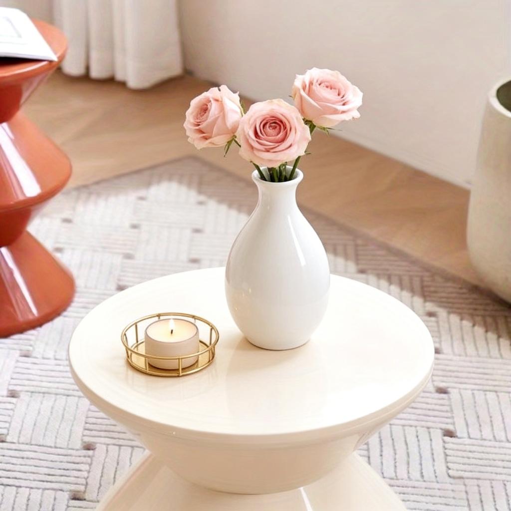 Round Coffee Table Household Shoe Changing Stool Living Room Bench Plastic Low Stool Office Chair Living Room Furniture