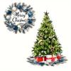 Blue Bell Christmas Tree Dress - Durable, The Perfect Choice For Home And Party Decoration, Festive Party Decor
