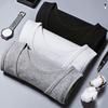 Men Vest Crew Neck Sleeveless Slim Fit Tank Tops Solid Color Quick-Drying Tee Shirt Outdoor Street Wear