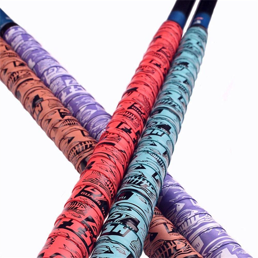 Теннисная обмотка ручки с килевым дизайном, Обмотка ручки для бадминтона, Повязка на руку для удочки, Повязка на руку для бейсбольных бит