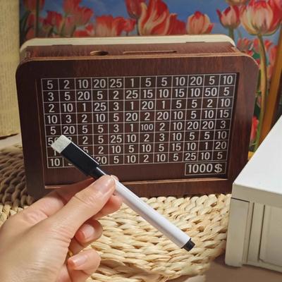Деревянная копилка со счетчиком маркером 1000/3000/10000 долларов США копилка для монет денежный контейнер для детей и взрослых накопительный кейс банка
