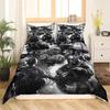 Soldier Duvet Cover Set Army Rifle Machine Gun Bedding Set For Boys Under Mission Army Bedclothes Military Polyester Quilt Cover