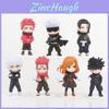 Крутой и стильный набор фигурок Jujutsu Kaisen с Сукуной Итадори и Фусигуро. Коллекционные игрушки