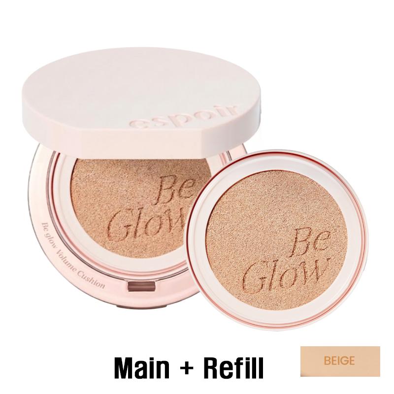 Espoir НОВЫЙ Cushion Be Glow Volume (набор: Кушон 13г + Рефил 13г)  (10 вариантов)