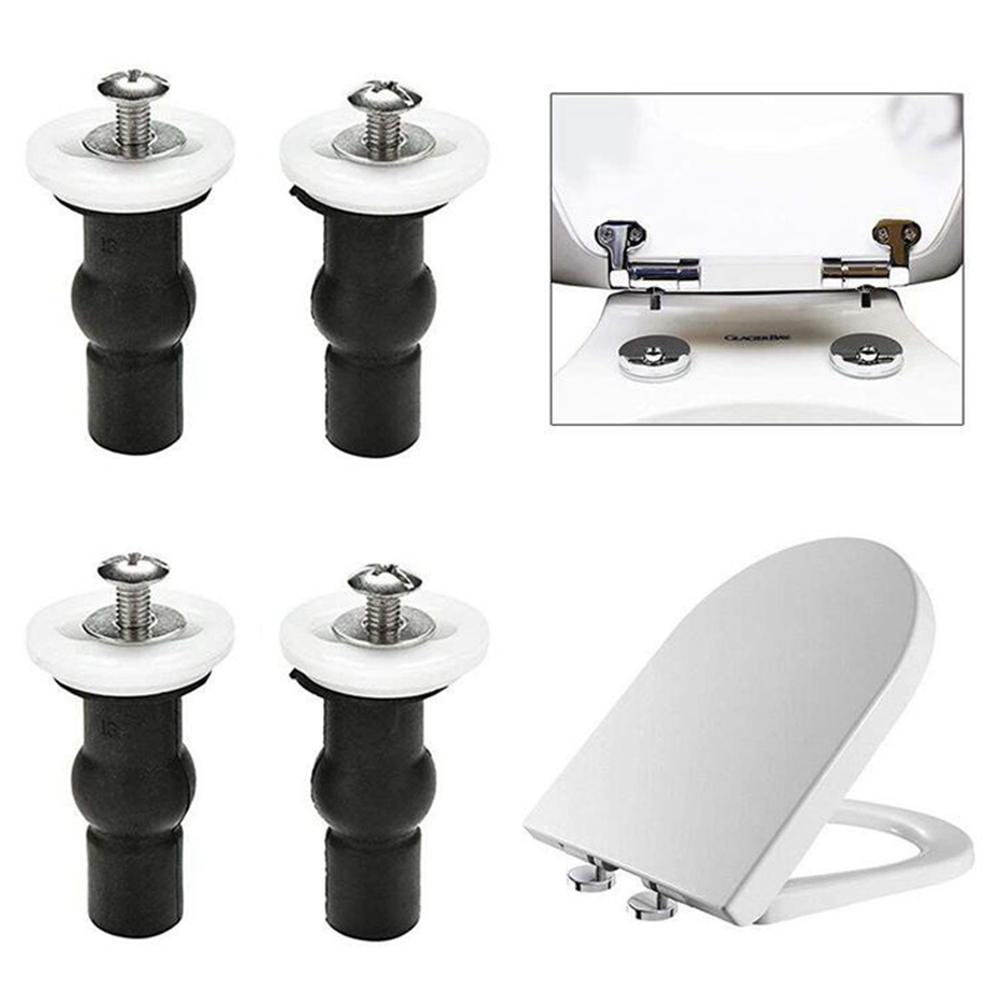 Фурнитура для ванной комнаты для крышки унитаза, наборы для ремонта унитаза, распорные винты, болты для сиденья унитаза, крепежные элементы