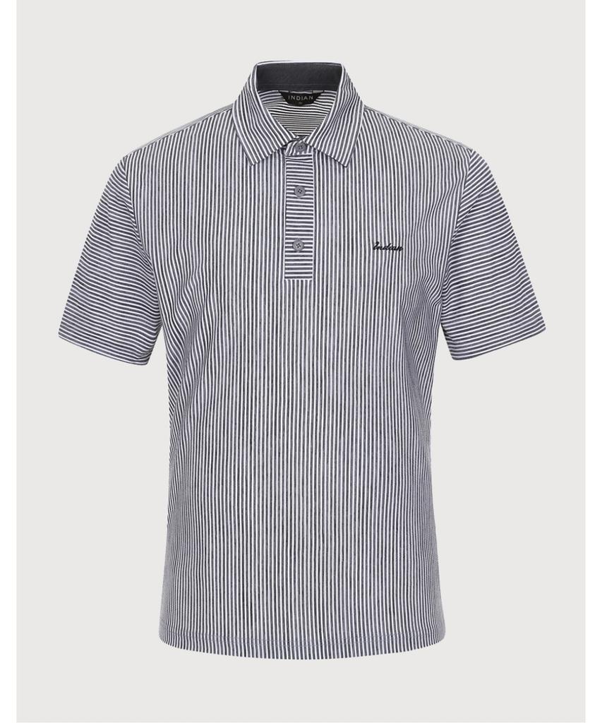 INDIAN Cool Touch Striped Short Sleeve T-Shirt_Mitas4M2401