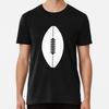 White Simple American Football Ball Tshirt T-Shirt S-5XL Best T-Shirt