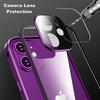 Двусторонняя HD Стеклянная Металлическая Рамка Чехол Для iPhone16e 17 15 14 13 12 11Pro Max Ударопрочный Замок Крышка Защита Объектива Камеры
