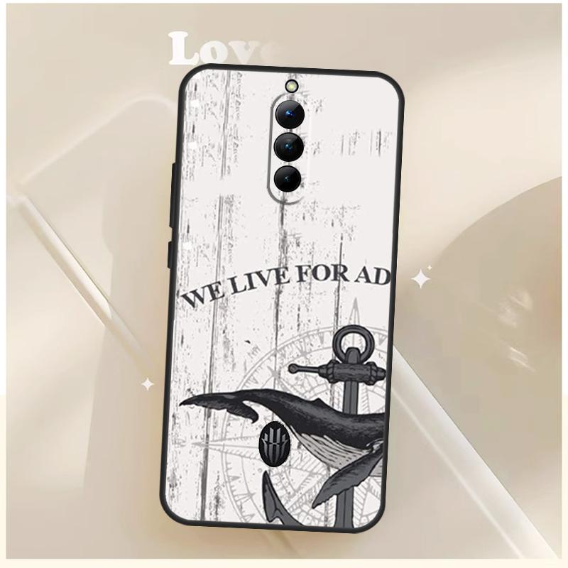 Японский паб Волна Аниме Арт Чехол Для ZTE Nubia Red Magic 10S 9S 8S 8 9 10 11 Pro Plus 6 7 7S 6S Для RedMagic 10 Air Чехол