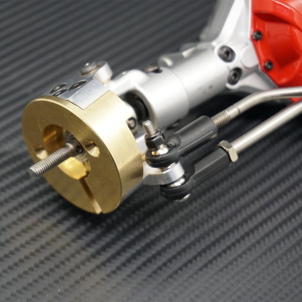 AXSPEED Wheels Hub Rim Axle Brass Counterweight for 1/10 RC Crawler Axial Wraith 90018 90020 90031 90045 90056 90048 90053 RR10