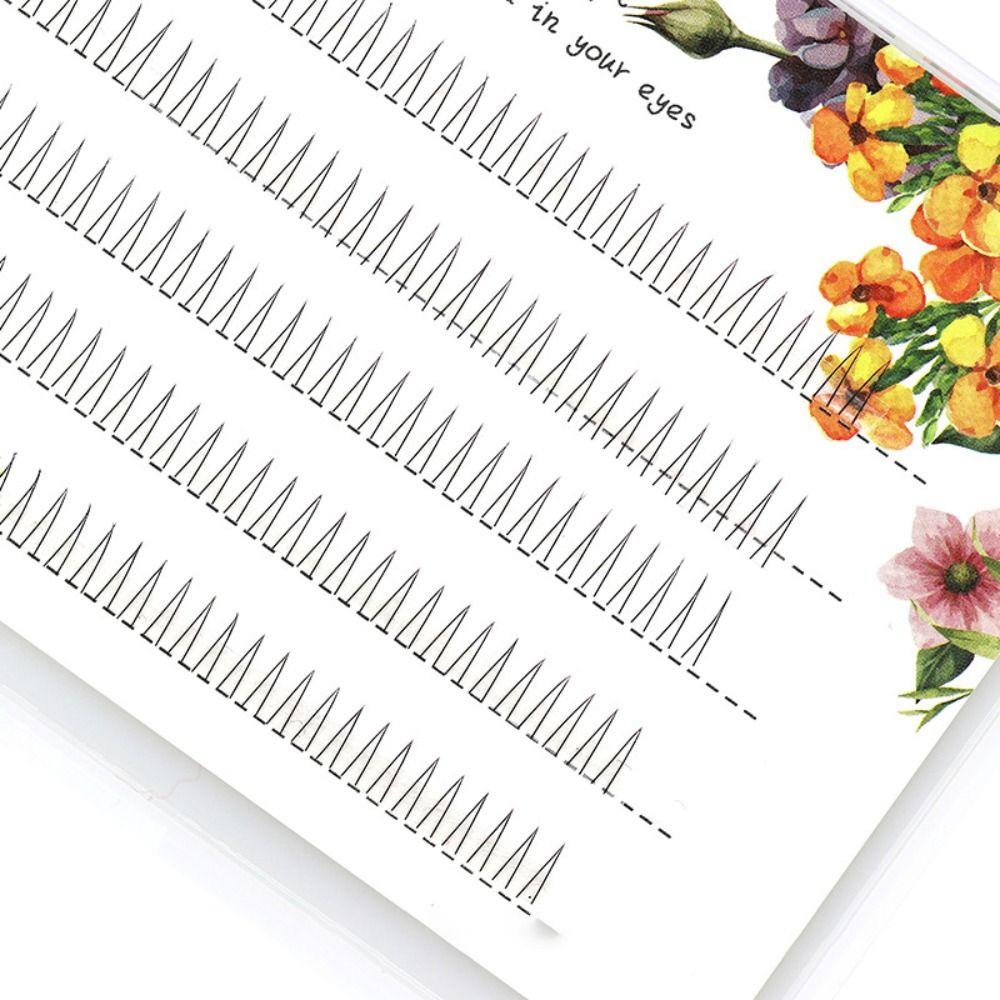 Накладные ресницы Натуральные длинные инструменты для макияжа глаз V-образные накладные ресницы ручной работы Нижние ресницы