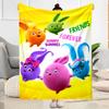 Sunny Bunnies Friendship Blanket Comfortable Great for Office Bedding Couch for All Seasons Warmthful Decor Perfect Gift for Relatives and Friends