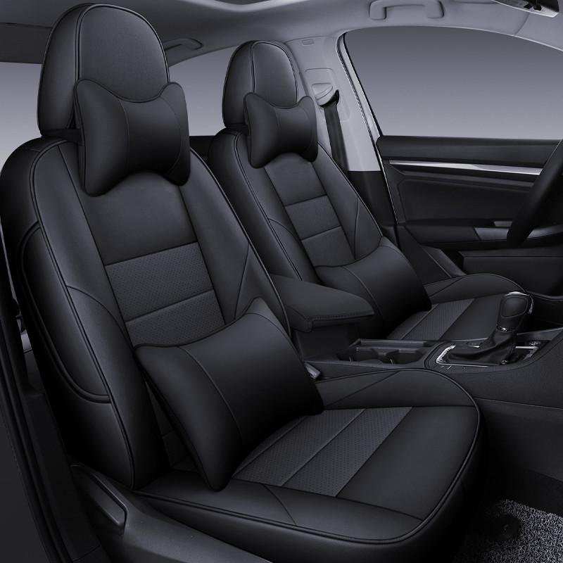 Всесезонный кожаный чехол на сиденье для Volkswagen Tango - Универсальная посадка, Оригинальная текстура автомобиля