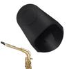 ChasCoCo Mouthpiece Cap Rubber Protector Cover Clarinet Saxophone Protective Cover Lightweight Compact Portable Compatible (Black)