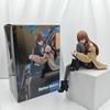 Яркое Сердце Steins Gate Макисэ Курису Фигурки Действия Аниме Девушка Мини Модель Настольное Украшение Орнамент в Коробке Коллекционный Подарок