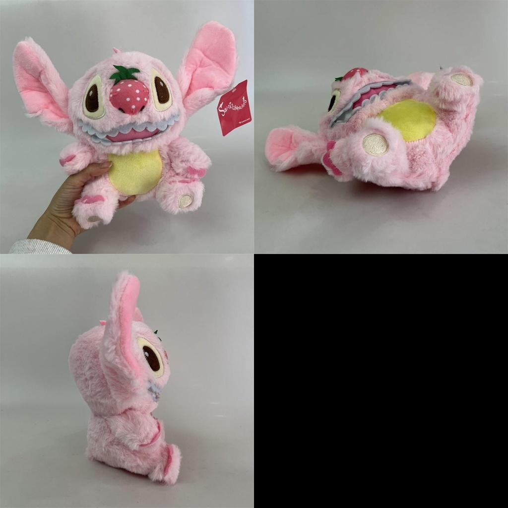 Strawberry Stitch Plush Toy With Soft And Comfortable Pp Cotton Filling