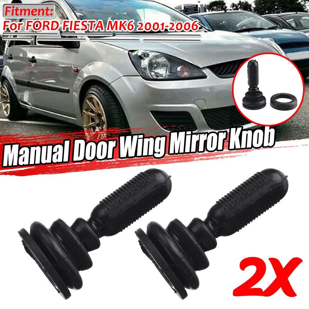 Door Wing Adjuster Knob Mirror MK6 2001-2006 1507431 For LH & RH Black