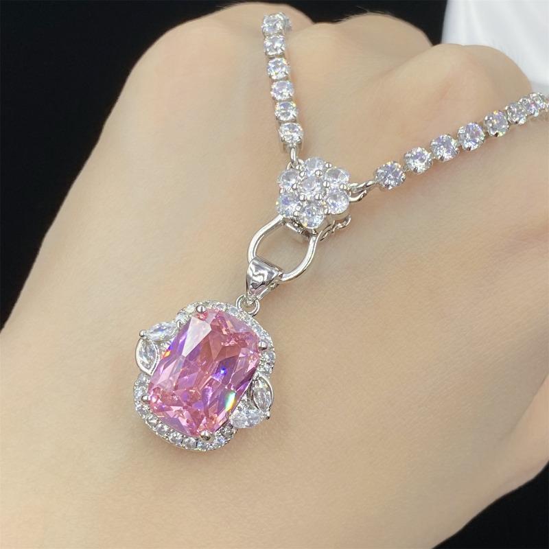 Sace Gems Классические кольца из медного сплава с цирконием, серьги, кулон, ожерелье, комплекты ювелирных изделий, подарки для свадебной вечеринки