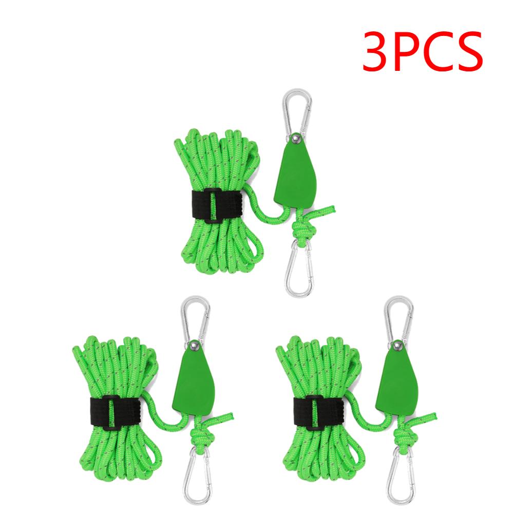 4 м регулируемый трос для кемпинговой палатки, вешалка для троса, трос для тента, подъемный трос, крюк, прочный трос, вешалка-зажим