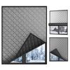 Winter Window Insulation Cover Thermal And Sound Insulation Window Cover Heavy Duty Windows Blanket Windows Insulation Kit for Bedroom Attic To Keep