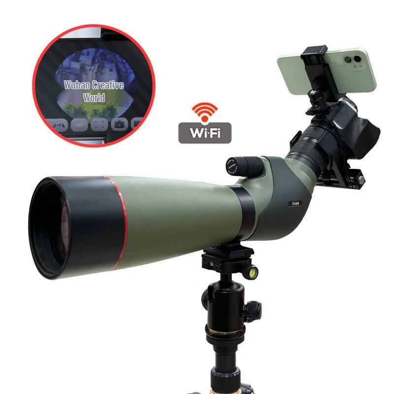 Монокулярный зрительный прибор Onick 20-60x82ED с Wi-Fi и электронным окуляром eye-500