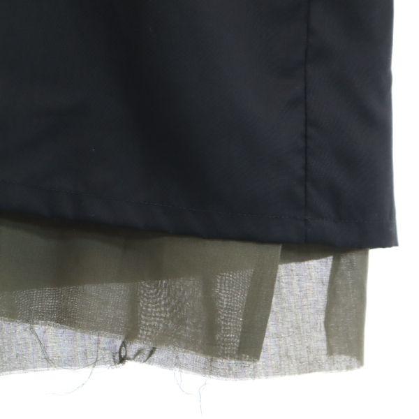 Неиспользованный VAST222 20ss С коротким рукавом Многослойный Вырез Скиппер 2 черных Мужской Б/у