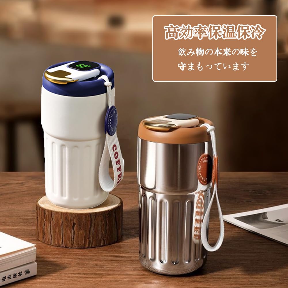 DZANNC Coffee Большой емкости с вакуумной изоляцией из нержавеющей стали для кофе без кофе кружка для кофе бутылка с температурным термосом