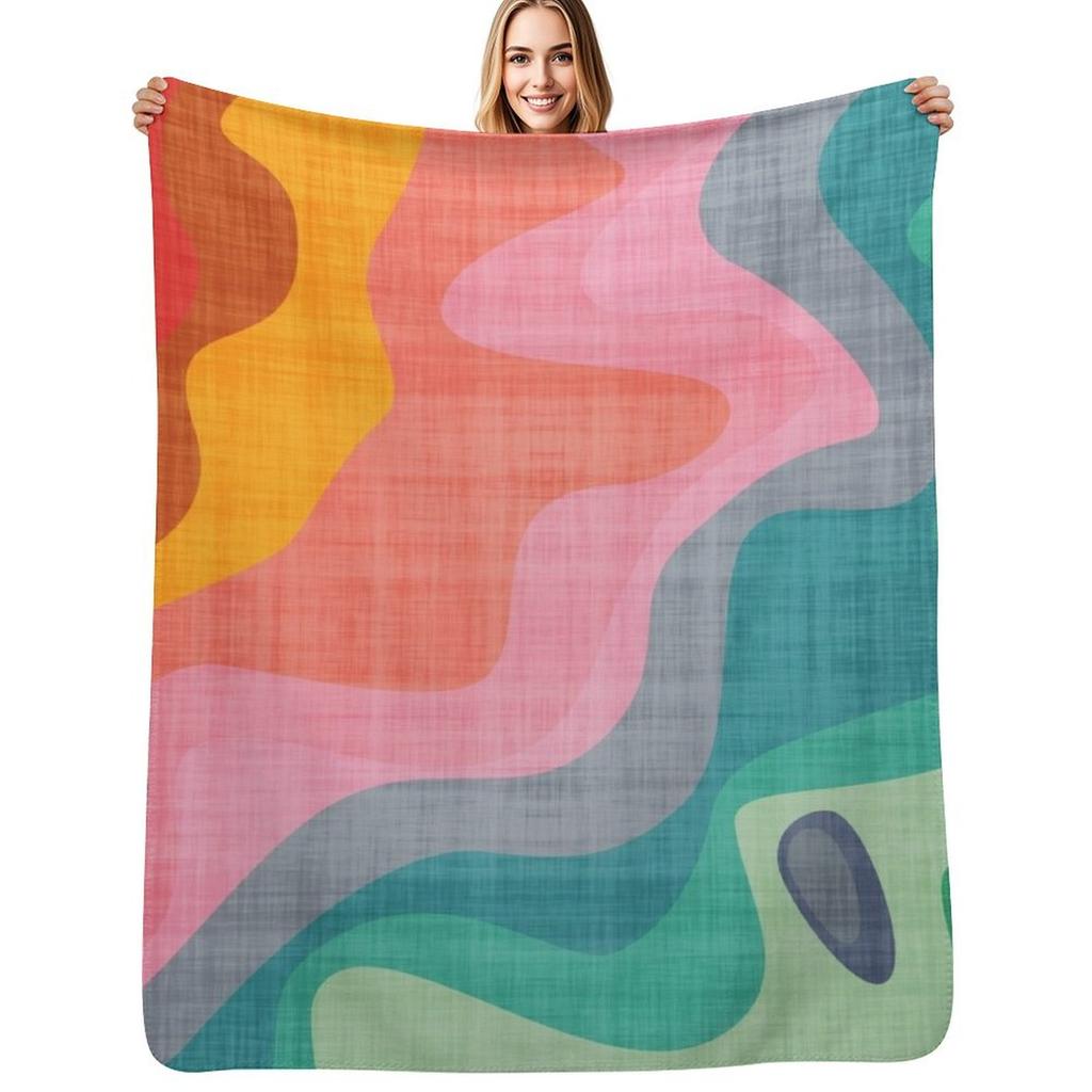 Flouncy Flouncy Throw Blanket All Season Soft Lightweight Blanket for Home