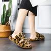 Winter Plus Velvet Warm Cotton Slippers for Home Use Casual and Fashionable Plus Cotton Slippers Fuzzy Slippers 35-44