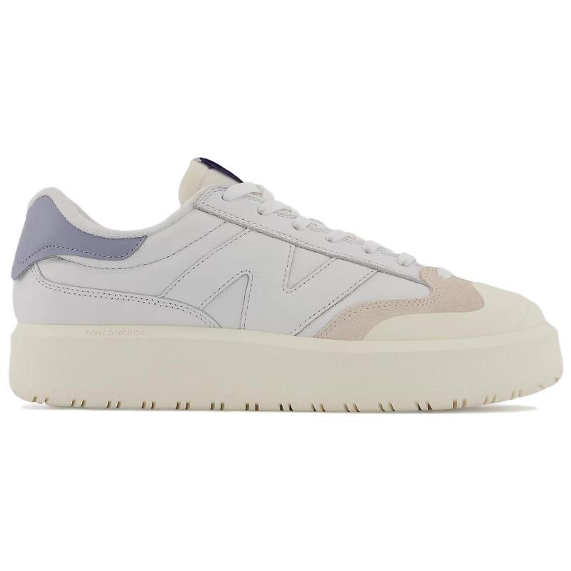 New Balance CT302 Белые с фиолетовым отблеском кроссовки CT302OA
