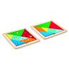 Hape Wandering Tangram 16,2 x 16,2 x 0,7 см, деревянная игровая игрушка для детей от 3 лет E1630