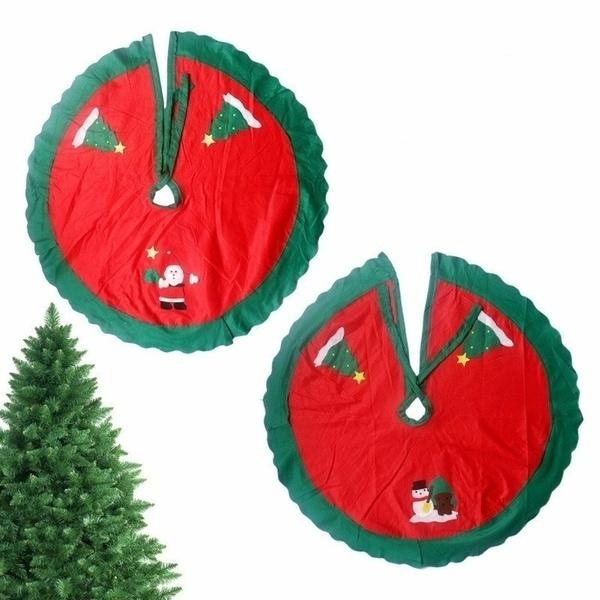 Merry Christmas Tree Skirts with Bandage Blanket Carpet Natal Gift New Year Christmas Decorations for Home Tree Skirt