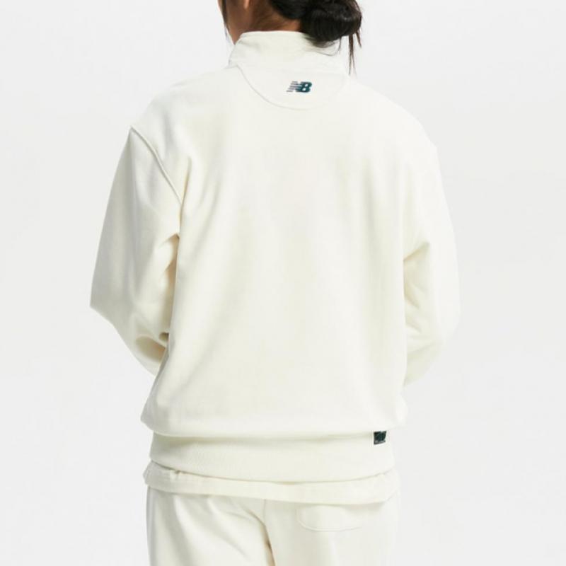 New Balance Спортивный клуб полуоблегающий свитер на молнии Nbnce11213 64