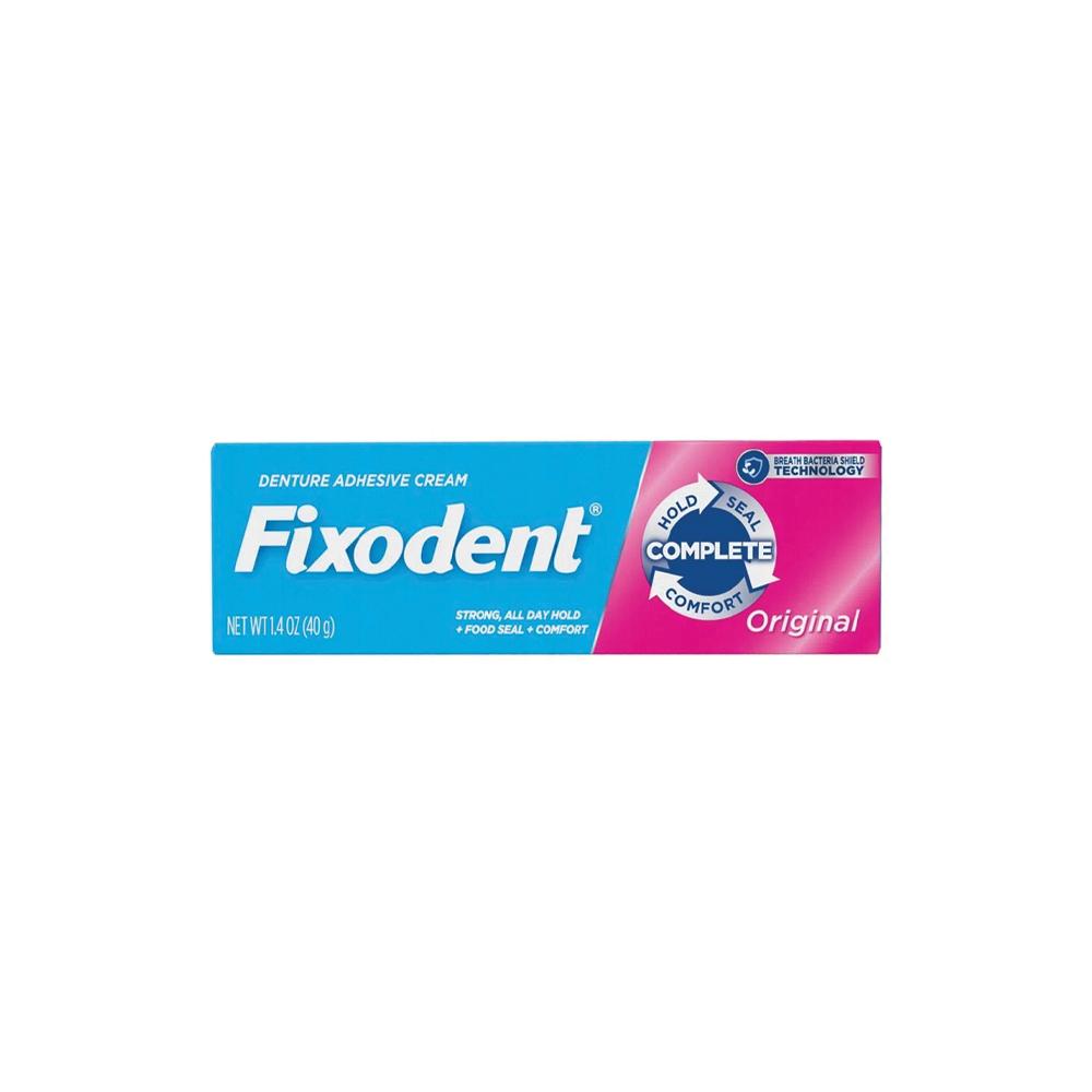 Клей-фиксатор для зубных протезов сильный Original Fixodent 40 г