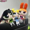 Classic The Powerpuff Girls Buttercup Bubbles Blossom Plush Toy 23cm/35cm, Cute Cartoon Doll Kawaii Peluche