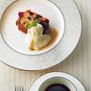 NARUMI Milano Bianca Plate, 21cm, White, with a Floral and Plum Blossom Design, Cute and Stylish, Flat Plate, 51461-1086P