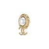 CHANEL Metal Stud Earrings Women's Gold AB7748-B07445-NG586