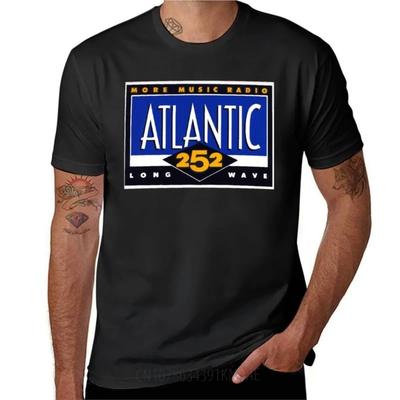 Atlantic 252 Футболки топы для мальчиков с принтом животных черные Эстетичная одежда однотонные футболки мужские