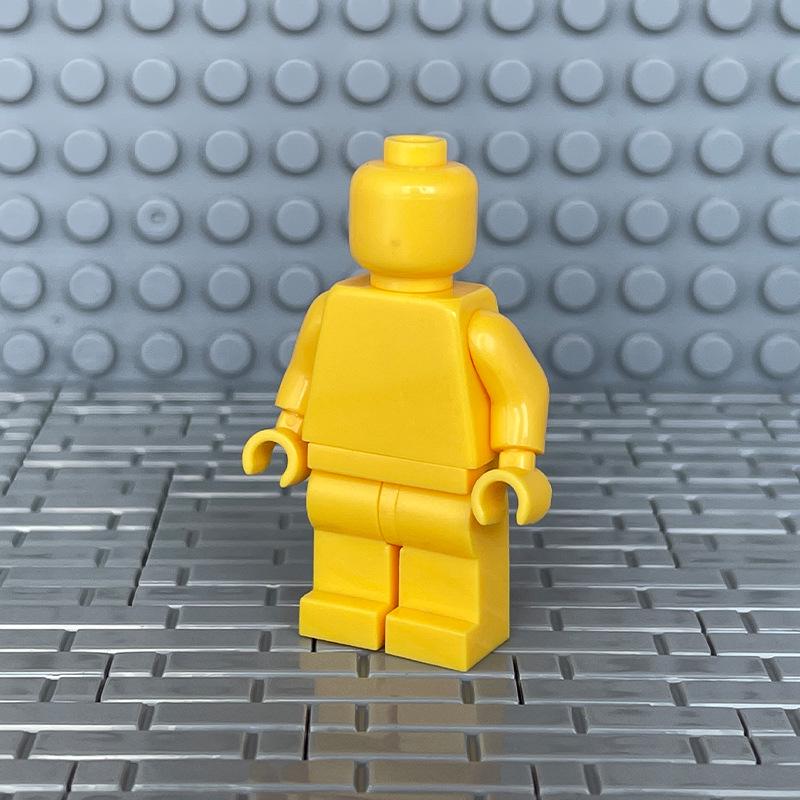 Прозрачные минифигурки-конструкторы DIY - Однотонные и разноцветные, для раскрашивания