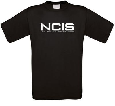Темно-синяя футболка с культовым принтом серии NCIS (Морская полиция) Все размеры НОВАЯ Унисекс Футболка