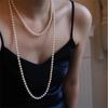 Shijia Pearl Necklace: Luxurious Retro Fall/Winter Beaded Jewelry for Women