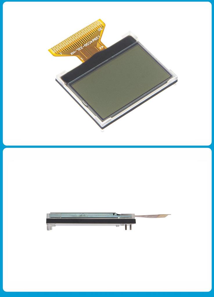 1.4" 128x64 LCD Display, COG Dot Matrix, Serial/Parallel Port, ST7567 Driver, 3.3V Low Power Consumption