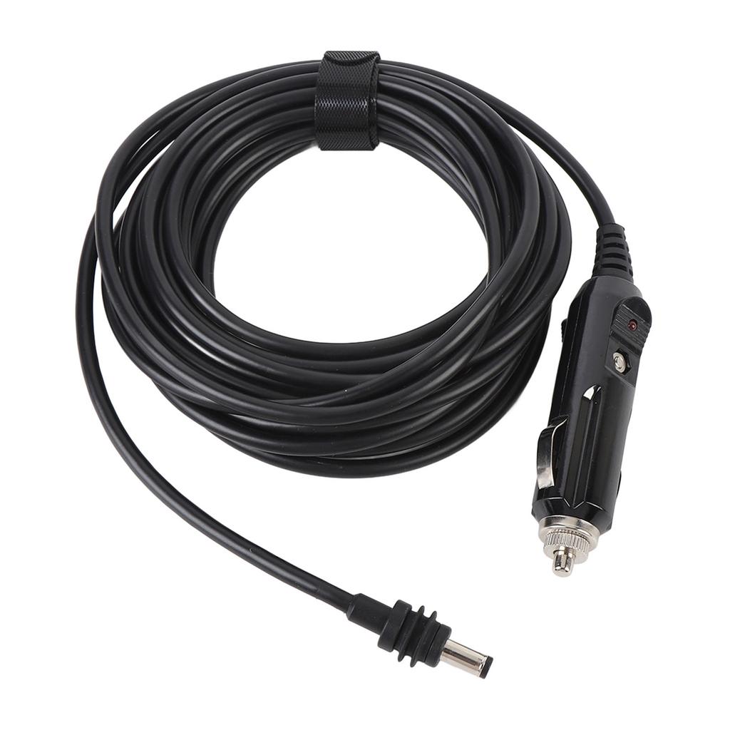 Satellite DC Car Power Cable 15A 48V 5 Meters Plug and Play Cigar Lighter To DC Satellite Power