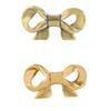 Gold Color Bow Tie Brass Handle Luxury Wardrobe Drawer Pulls Vintage Cabinet Door Knobs  Kitchen