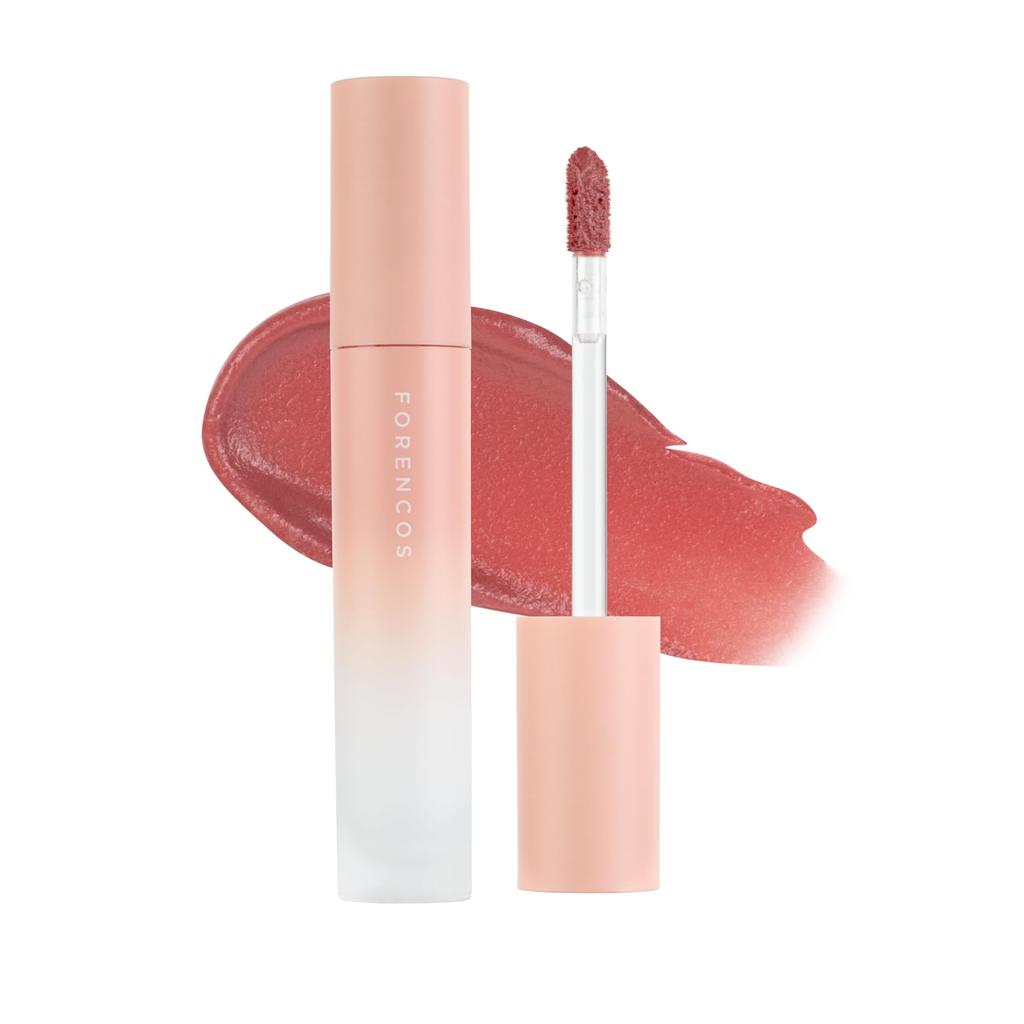FORENCOS Alright Mood Velvet Tint 3.2g, Semi-Matte, Highly Moisturizing Tinted Lipstick (03 Hearty, Default)