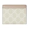 Gucci GG Marmont Mini Leather Wallet With Gold Hardware Women wallet Beige White 837957-AAE5E-9549