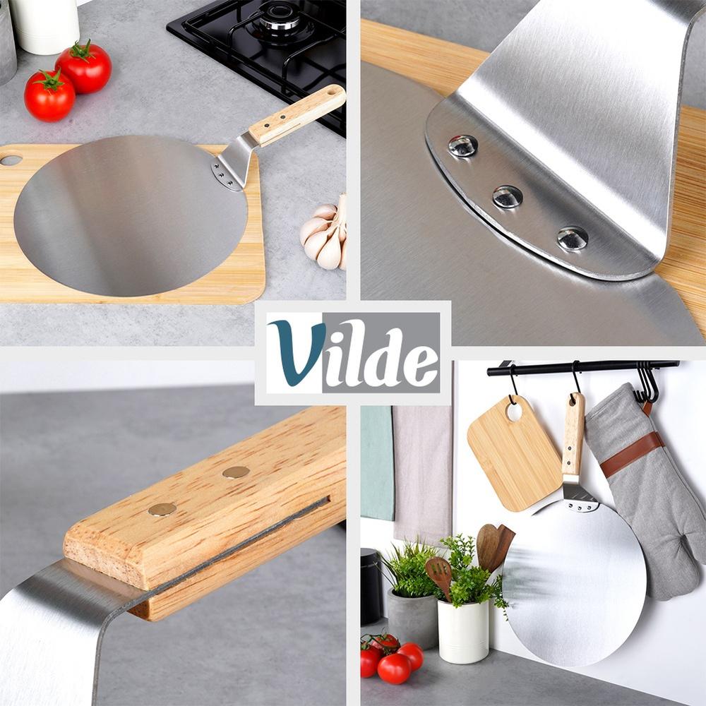 Steel pizza shovel 48.5x30.5 cm